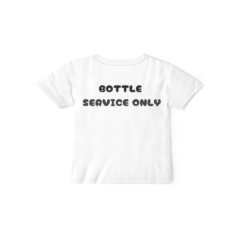 Bottle Service Only Kids T-Shirt – Sippy Club Logo