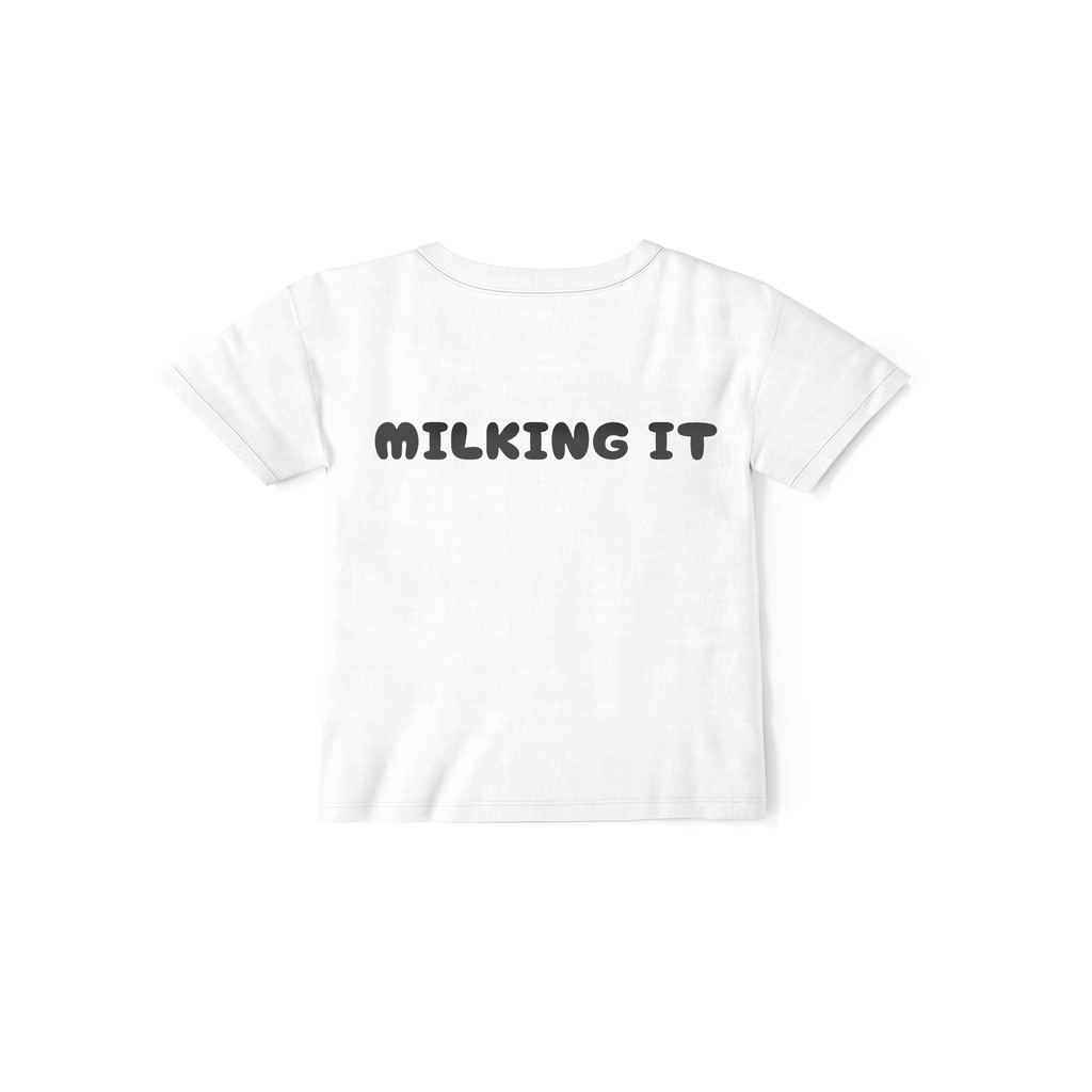 Milking It Kids T-Shirt – Sippy Club Logo