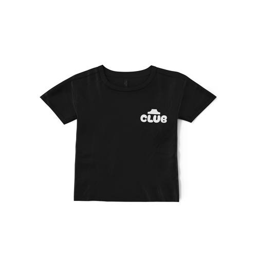 Future Trillionaire Kids T-Shirt – Sippy Club Logo - Black